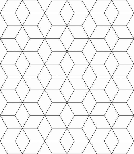 Block Tessellation ClipArt ETC