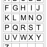 Capital Alphabet Letters Chart Capital Letters Worksheet