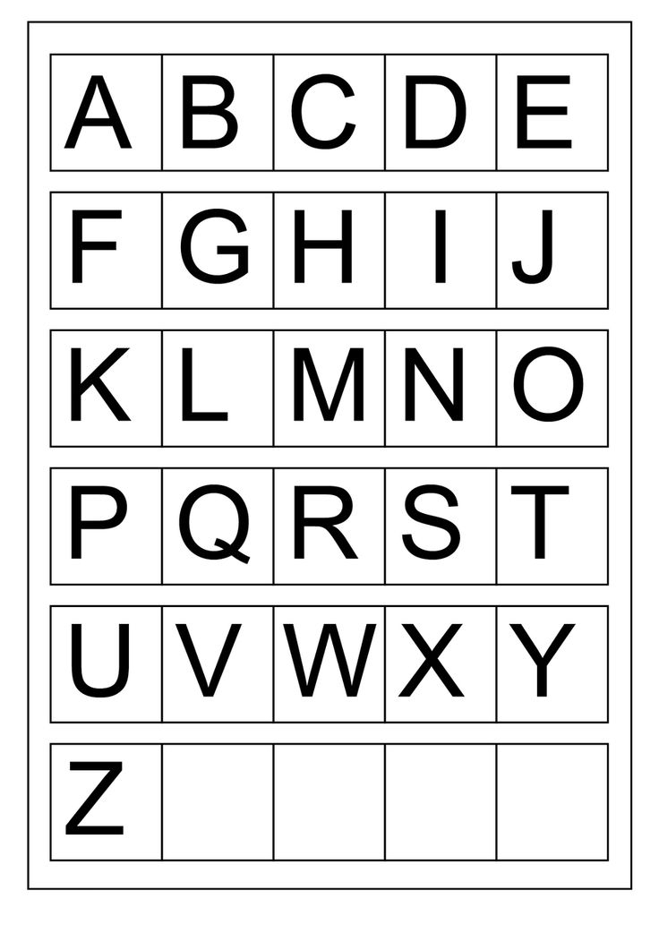 Capital Letters Alphabet For Kids Capital Letters