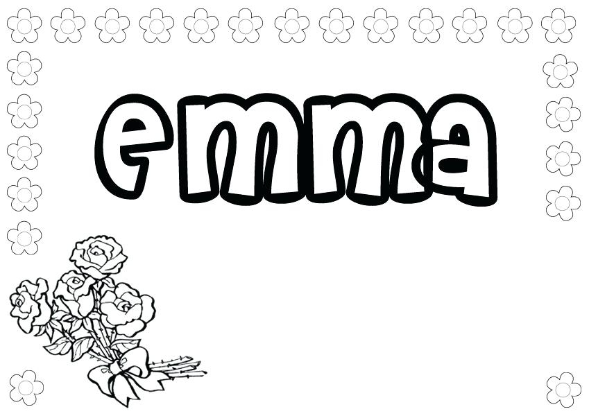 Coloring Pages Of Names In Bubble Letters At GetColorings 