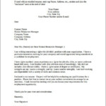 Cover Letter Template 17 Free Word PDF Documents