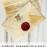 DIY Hogwarts Letter With Printable Harry Potter Letter