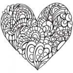 Double Heart Coloring Pages At GetColorings Free