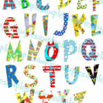 Dr Seuss Alphabet Clipart Printable Font Alphabet