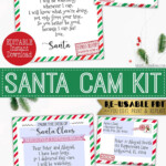 Editable Santa Cam Letter Printable Claus Spy Cam Note