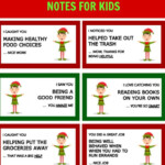 Elf On The Shelf Printable Notecards With A Positive
