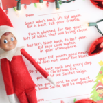 Elf On The Shelf Welcome Back Letter