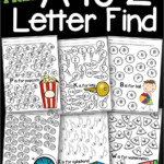 FREE A To Z Letter Find Worksheets Letter Recognition