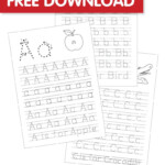 Free ABC Colouring In Printable Abc Tracing Abc