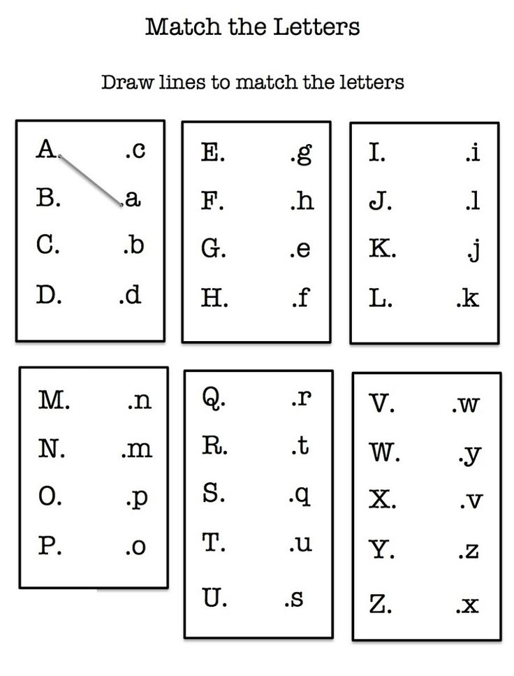 Free ABC Worksheets For Kids Abc Worksheets 