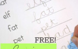 FREE Cursive Writing Pack Free Homeschool Deals