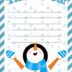 FREE Holiday Thank You Letter Printable