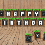 Free Minecraft Party Printables Pack Clip Art Party