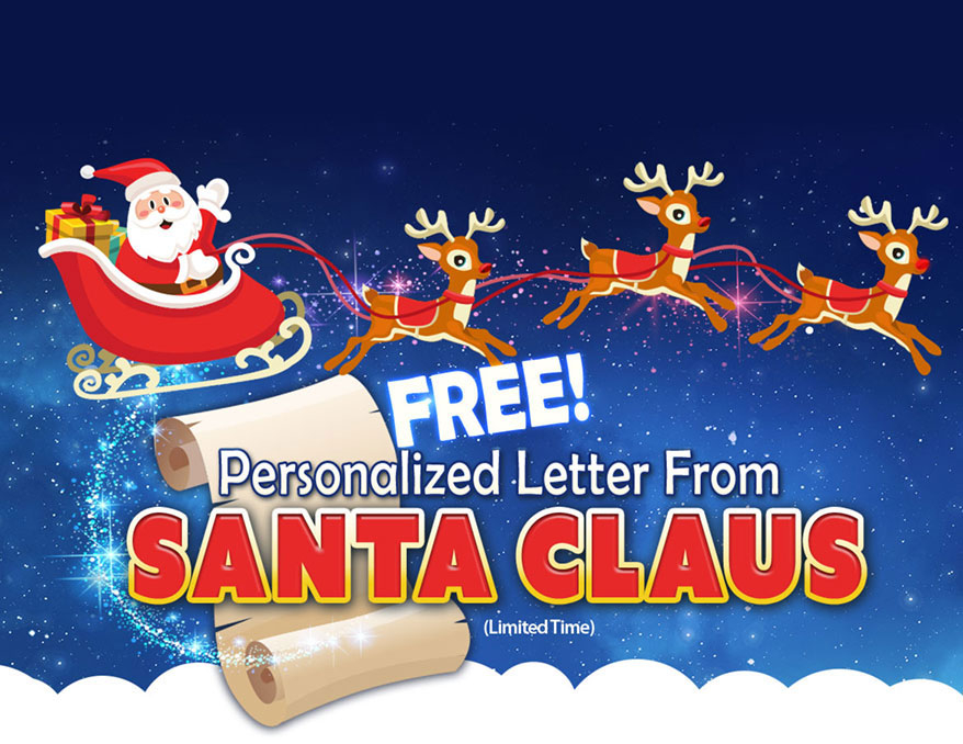Free Personalized Letter From Santa