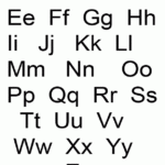 Free Printable Alphabet Alphabet Printables Printable Letters