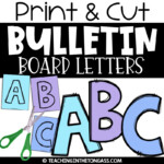 Free Printable Bulletin Board Letters Pdf That Are Crush