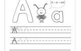 Free Printable Letter A Practice Sheet For Kids A