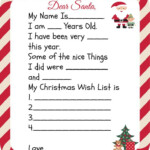 Free Printable Santa Letters For Kids Christmas Letter
