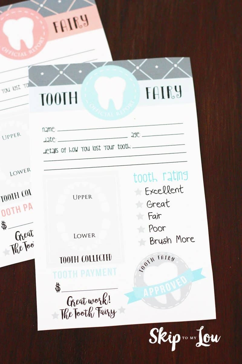 Free Printable Tooth Fairy Letter And Envelope Free 