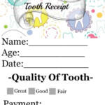 Free Printable Tooth Fairy Letters Madame Deals Inc