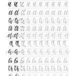 Hand Lettering Practice Sheets 10 Ways To Hand Letter The