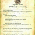 Hogwarts Brief Vorlage Kostenlose Vorlagen Zum Download
