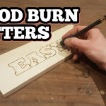 How To Wood Burn Letters YouTube