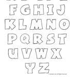 Kostenloses Printable Alphabet Bubble Letters