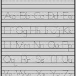 Learn How To Write Alphabet Preschool Templates At