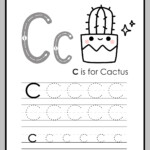 Letter C Tracing Worksheet ABC Worksheet