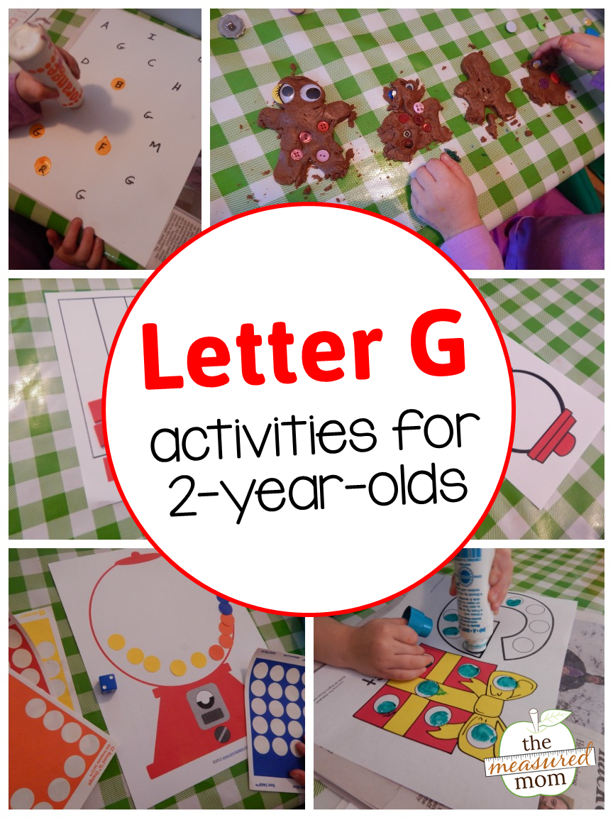 Letter G Activities For 2 year olds The Measured Mom