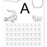Letter Tracing Alphabet Worksheets Free Alphabet
