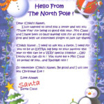 Letters From Santa Claus Gift Letters From Santa Give