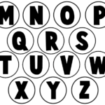 Making An Alphabet Letters Memory Game From Milk Jug Caps