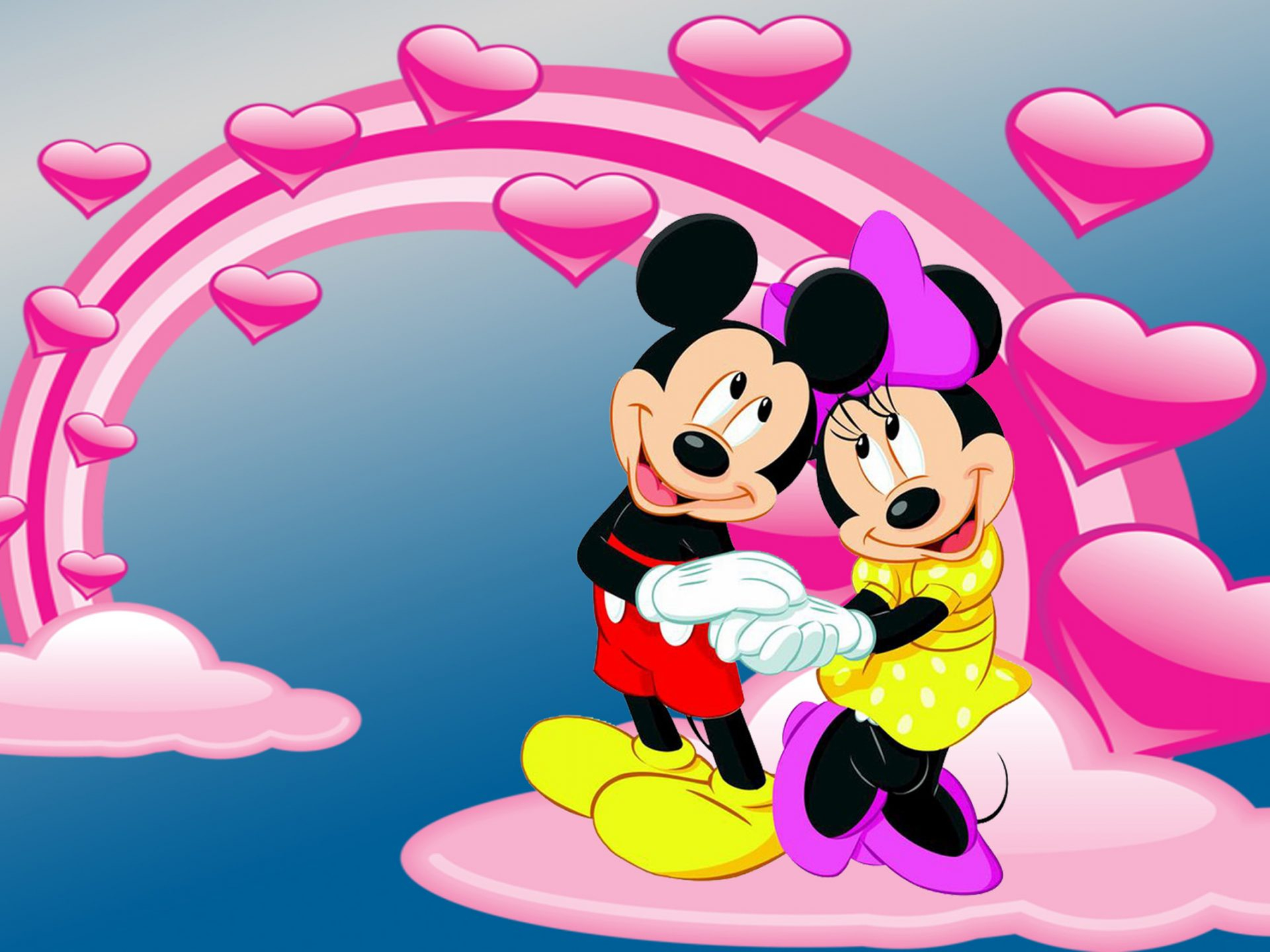 Mickey And Minnie Mouse Photo By Love Desktop Hd Wallpaper 