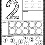 Number Recognition Worksheets Preschool Numbers Number