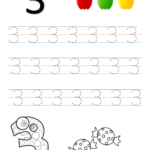 Number Tracing Free Printable Worksheets 4 To 6 Free