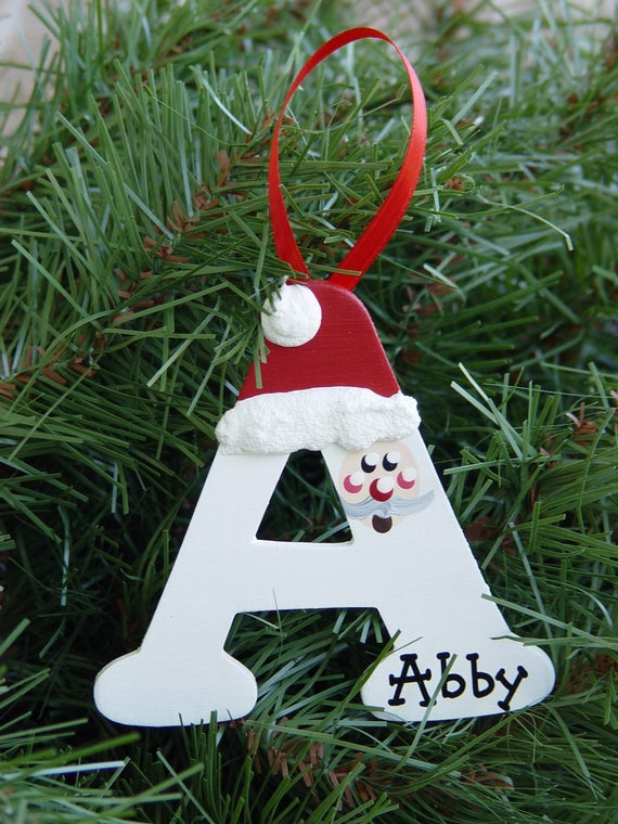 Personalized Santa Letter Ornaments