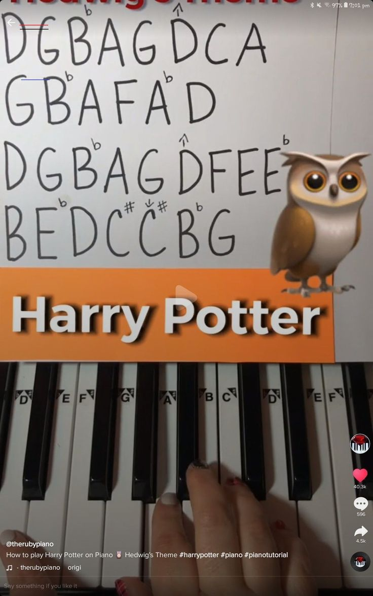  pianomusic In 2020 Harry Potter Music Piano Notes 
