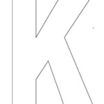Printable Alphabet Letter K Template Alphabet Letter K