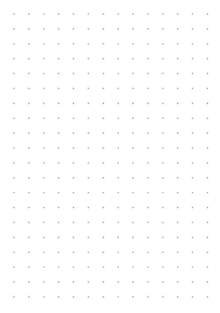 Printable Dot Grid Paper With 10 Mm Spacing PDF Download 