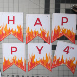 Printable Fire Happy Birthday Banner For A By Merrimentdesign