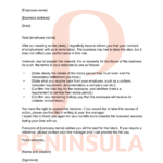 Redundancy Letter Template Peninsula UK
