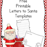 Santa Letter Free Cute Template To Write A Letter To Santa