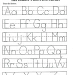 Small Size Tracing Worksheets Printable Free Lowercase
