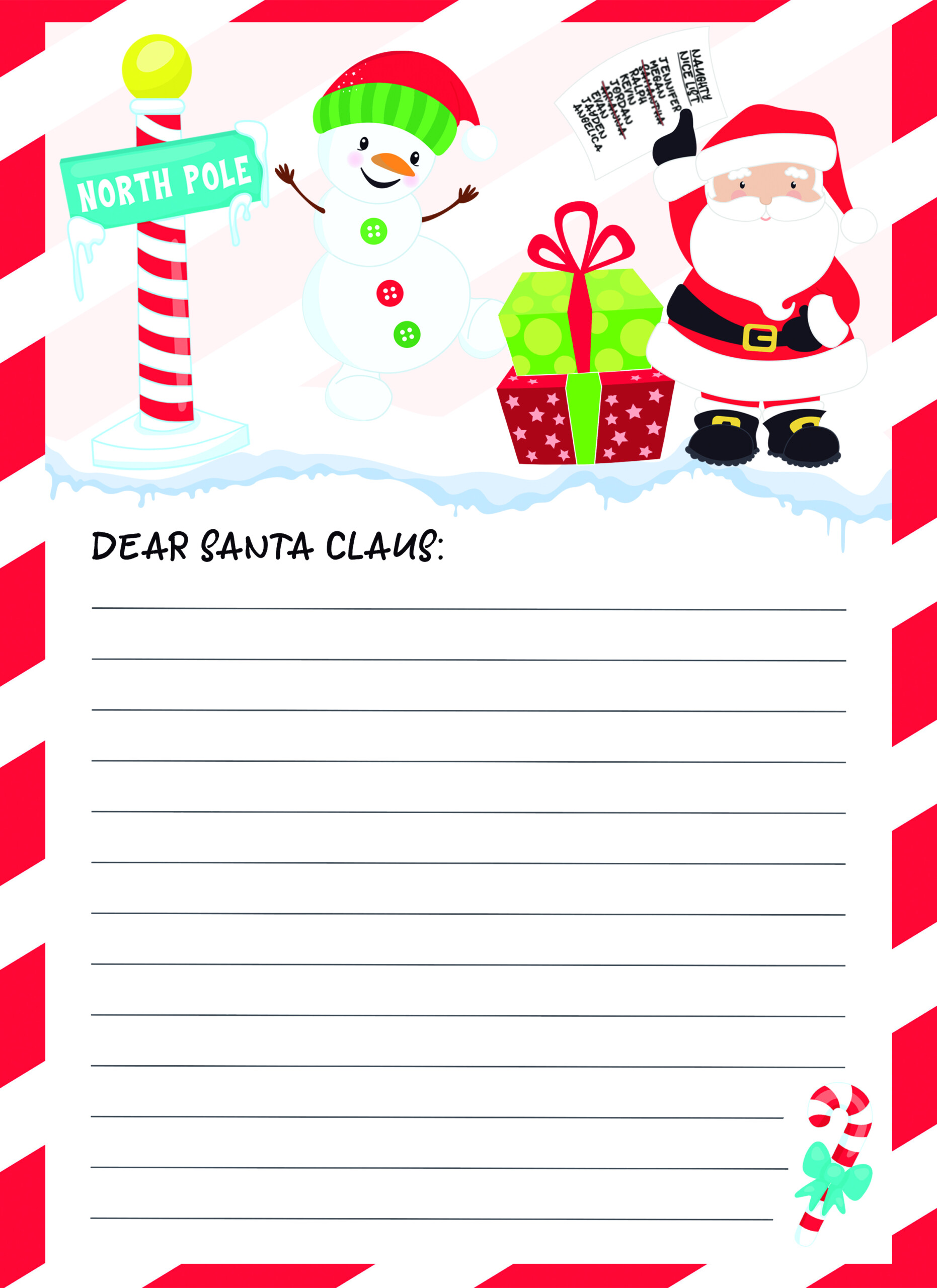 Start A Holiday Tradition With This Letter To Santa