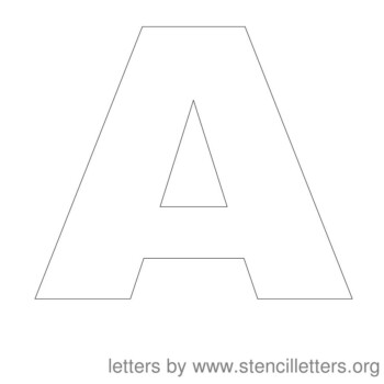 Free Printable 12 Inch Letters - TracingLettersWorksheets.com