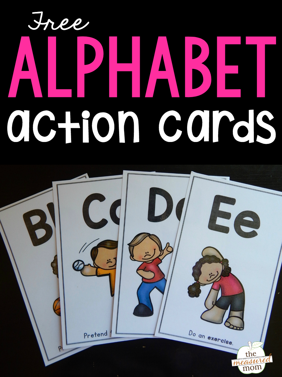 Teach Letter Sounds With Alphabet Action Cards The