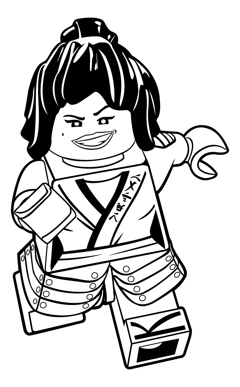 The Lego Ninjago Movie Coloring Pages To Download And 