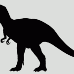 Tyrannosaurus Rex T Rex Dinosaur Stencil 3 Layer SP Stencils